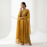 Mustard Kurta Set