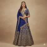 Royal Blue Lehenga