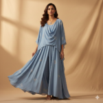 Powder Blue Indo-Western