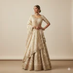 Ivory Gold Lehenga