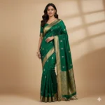 Emerald Green Saree
